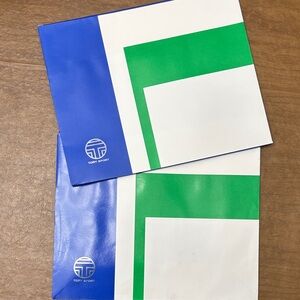 Tory Burch Sport paper gift bags